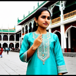 **

"A professional Pakistani woman in a modest Shalwar Kameez with intricate embroidery, standing in front of Senado Square in Macau, fully clothed, appropriate attire, safe for work, perfect anatomy, correct proportions, professional photography, vibrant colors, well-formed hands, proper finger count, natural body proportions, family-friendly, high resolution."

**